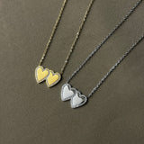 Collana Double Heart