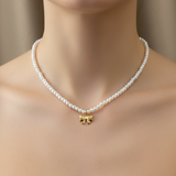 Collana Perle Fiocco