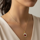 Collana cuore Partenopeo