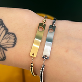 Bracciale con cuoricino traforato