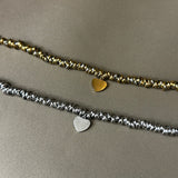 Bracciale Armonia cuore rosso