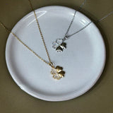 Collana quadrifoglio