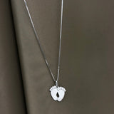 Collana piedini bimbo
