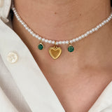 Collana Candy Pearl Iniziale