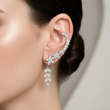 Ear Cuff Flower Pend