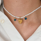 Collana Candy Pearl Iniziale