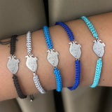Braccialetti cuore anatomico