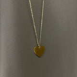 Collana Cuore Clotilde acciaio