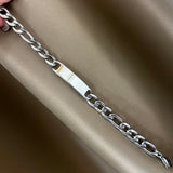 Bracciale uomo groumette acciaio