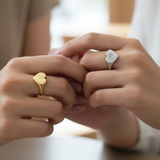 Anello mini heart