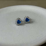 Orecchini cuore sw silver