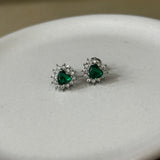 Orecchini cuore sw silver