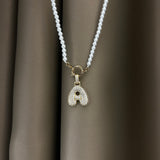 Collana Bubble perle gold