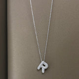 Collana Lettera Buuble Sw