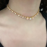 Collane choker luce color gold