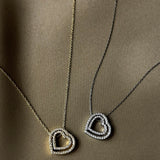 Collana doppio cuore