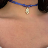 Choker Cuore Sacro