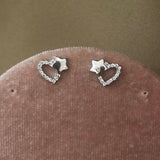 Orecchini star heart