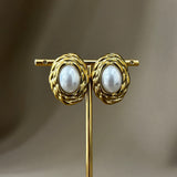 Orecchini Perla di Luna