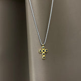 Collana croce uomo