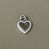 Ciondolo cuore continuo sw
