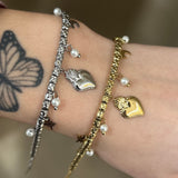 Bracciale cuore sacro