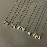 Collana Bubble Number