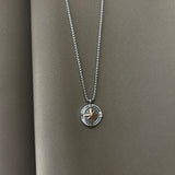 Collana uomo bussola