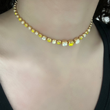 Collane choker luce color gold