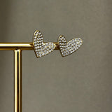 Orecchini Cuoricini shine