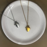 Collana Cuore anatomico acciaio