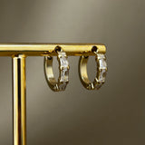 Cerchietti Baguette Gold