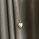 Collana Cuore bombato grande