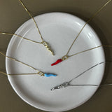 Collana corno piccolo