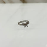 Anello fiocco shine