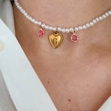 Collana Candy Pearl Iniziale