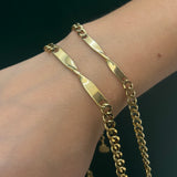 Bracciale coppia intreccio
