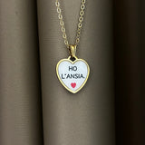 Collana Ho l’ansia Heart