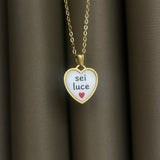Collana Sei luce heart
