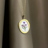 Collana Tris violet plus