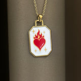 Collana cuore sacro