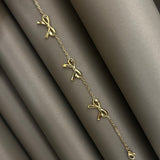 Bracciale fiocchetto