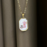 Collana Izabel cafè
