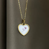 Collana cuore sospeso
