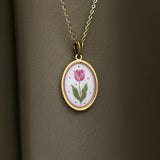 Collana Pink Tulip