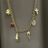 Collana portafortuna