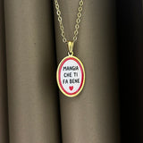 Collana Mangia che ti fa bene