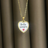 Collana Brilla sempre heart