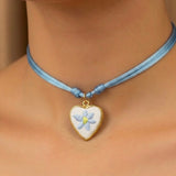 Choker ricamo Fiorellino