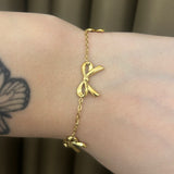 Bracciale fiocchetto